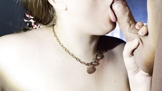 SLOPPY ORAL-JOB ,THAT GUY CUM ON MY BAZOOKAS UNEXPECTED