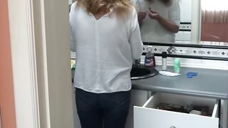 Stepbrother shows me his large dong and asks me to have sex, I begin to get sexually excited and accept