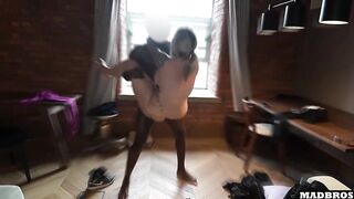 Large Booty Blond American Cutie Screwed Hard In Anal And double penetration For Breaking My Device!!!