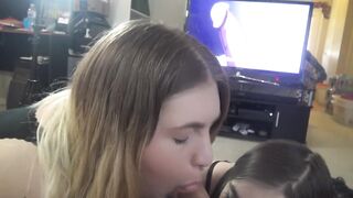 Oral-job Sandwich And Anime - Making him Cum Fast