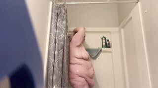 Wicked overweight whore showers