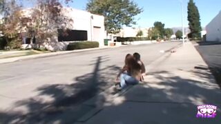 Isis Ray and Leighlani Red Gladly Accept to Film the Interracial Blowbang and Happily Disrobe