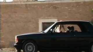 Golden-haired Playgirl From Germany Gotta Play with Toy Outside