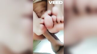 TUGJOB THAT BABE CAN NOT HANDLE LARGE BROWN JOCK