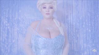 Large Tit Elsa - Frozen