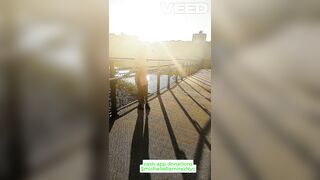 LATIN BABE SOLO COSPLAY UNDRESSED OUTSIDE WALKING AROUND