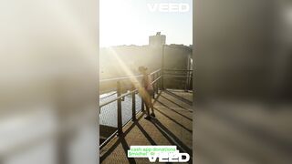 LATIN BABE SOLO COSPLAY UNDRESSED OUTSIDE WALKING AROUND