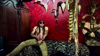 Rock chap in his natural habitat ????