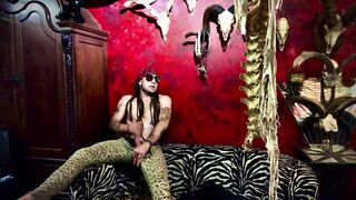 Rock chap in his natural habitat ????