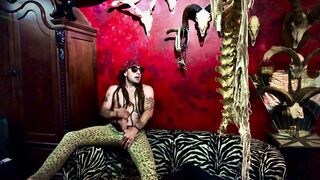 Rock chap in his natural habitat ????