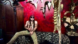 Rock chap in his natural habitat ????