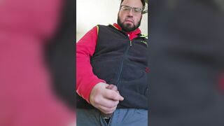 Worker takes a lunch