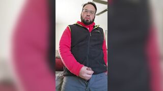 Worker takes a lunch