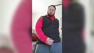 Worker takes a lunch