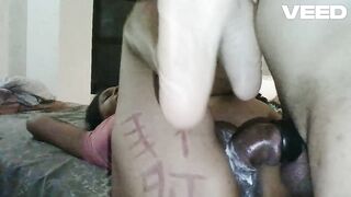 LARGE PENIS CUMS IN HER VAGINA AS THIS BABE CUMS CREAMING