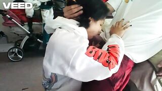 ROMANCE FAIL BLOWJOB GOES LEFT LARGE RAMROD SUCK AND GULP COARSE