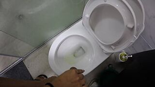 My ally grabs my cock during the time that talking to her boyfriend