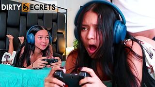 I SCREW MY STEPSISTER WHILST THAT BABE PLAYS MOVIE SCENE GAMES