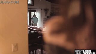 Large bazookas curvy widow mother I'd like to fuck gets tempted and pounded by her neighbors stepson