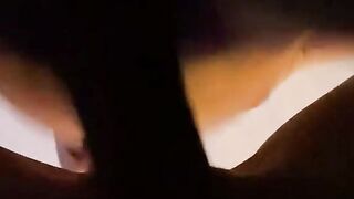 Her vagina sucks my weenie so worthy