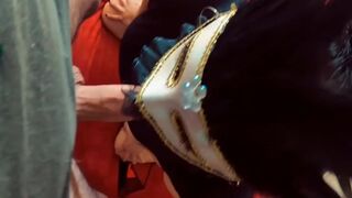Wife Accepts Oral with Mask