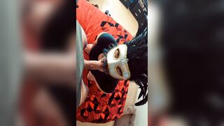 Wife Accepts Oral with Mask