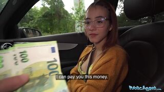 Public Agent - I creampied her taut little cunt outdoors