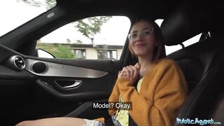Public Agent - I creampied her taut little cunt outdoors