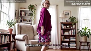 Sexually excited Granny GILF Neighbour Seduces Me During the time that Fixing Her Door – Aged Cougar Grandma Desires to Feel Youthful Once more - AI generated old woman JOI