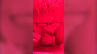 hawt rock gets cum on melons
