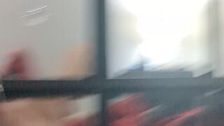 Oriental Hubby flashing limber penis (ha-ha-ha)