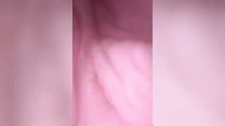 Leaking moist pink cunt