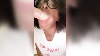 TELE Literaryvixen Sloppy Vibrator Sesh