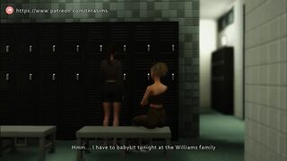 Babysitter gets railed on Halloween night