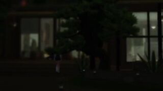 Babysitter gets railed on Halloween night