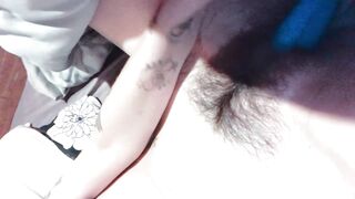 cumming with my fresh toy