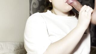 SUCKING HIS SHLONG AND GULP HIS YUMMY CUM AFTER WEEK OUT OF EVERY OTHER