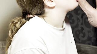 SUCKING HIS SHLONG AND GULP HIS YUMMY CUM AFTER WEEK OUT OF EVERY OTHER