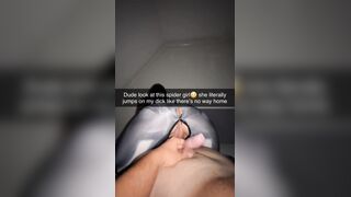 Ebony spider angel gets destroyed on halloween