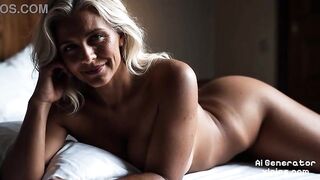 Hawt Mom with large boobs wanna make stepson lustful Sexy mother I'd like to fuck Ai Generated