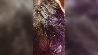 footjob & cumming into twat