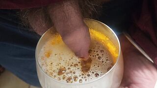 Pissing in the glass once more