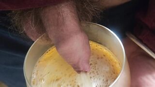 Pissing in the glass once more