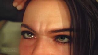 Jill Valentine anal and creampie - Resident Heartless