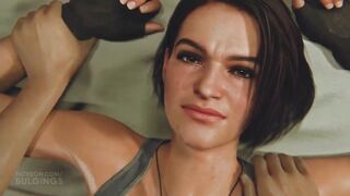 Jill Valentine anal and creampie - Resident Heartless