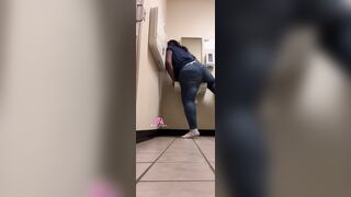 I Heard Someone Knock!And It Made Me Squirt In My Constricted Little Jeans!