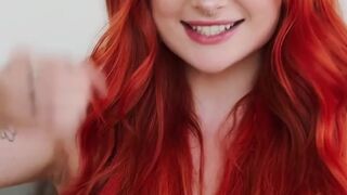 RED HEAD FEMDOM ADMIRABLE MALE MAMA JOI