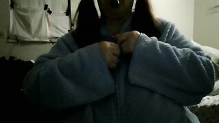 woman thanking her fans