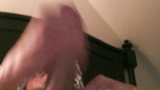 My 9.5” jock flaccid but still busted a nut!