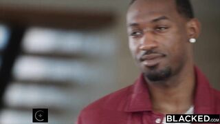 BLACKED Hawt Fresh Gal Group Blake Blossom, Sky Wonderland & Scarlet Skies Have Eager three BBC Fuckfest